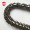 Industrial stainless steel resistance U W I shape air tubular finned strip heater for oven heating